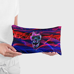 Подушка-антистресс Черепок с кристаллами в башке, цвет: 3D-принт — фото 2