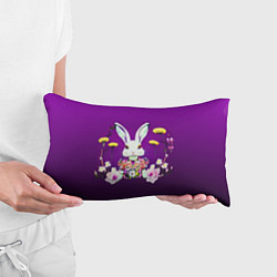 Подушка-антистресс Кролик с одуванчиками, цвет: 3D-принт — фото 2