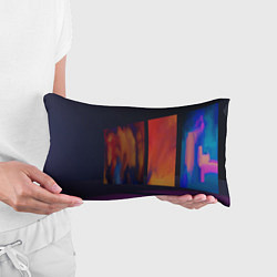 Подушка-антистресс Абстрактные парящие стеклянные картины, цвет: 3D-принт — фото 2