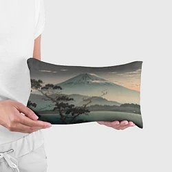 Подушка-антистресс Великий вулкан Фудзияма, цвет: 3D-принт — фото 2