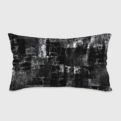 Подушка-антистресс Абстракт чёрного и белого, цвет: 3D-принт