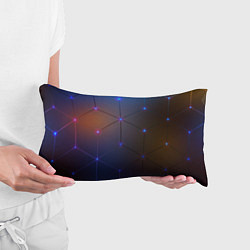 Подушка-антистресс Космические треугольники, цвет: 3D-принт — фото 2