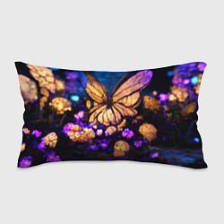 Подушка-антистресс Цветок бабочка midjouney, цвет: 3D-принт