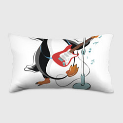 Подушка-антистресс Пингвин- гитарист, цвет: 3D-принт