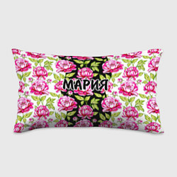 Подушка-антистресс Мария в цветах, цвет: 3D-принт
