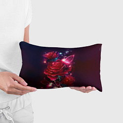 Подушка-антистресс Розы с огоньками, цвет: 3D-принт — фото 2