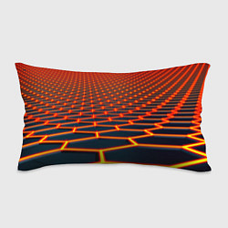 Подушка-антистресс Honeycomb yellow cyber, цвет: 3D-принт