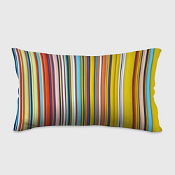 Подушка-антистресс Абстрактное множество разноцветных листов, цвет: 3D-принт