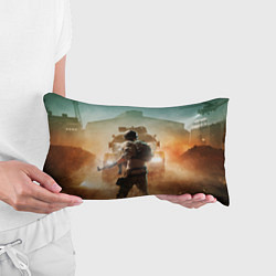 Подушка-антистресс PUBG и машина, цвет: 3D-принт — фото 2