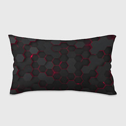 Подушка-антистресс Соты с красным свечением, цвет: 3D-принт