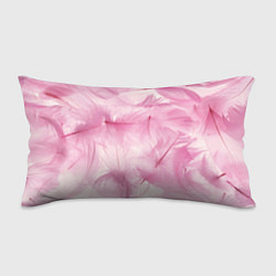 Подушка-антистресс Розовые перышки, цвет: 3D-принт