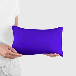 Подушка-антистресс Паттерн в стиле модерн синий тусклый, цвет: 3D-принт — фото 2