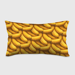 Подушка-антистресс Сочная текстура из бананов, цвет: 3D-принт