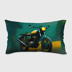 Подушка-антистресс Мотоцикл в лесу, цвет: 3D-принт