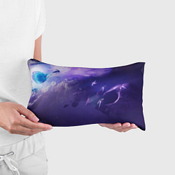 Подушка-антистресс Фиолетовый необъятный космос, цвет: 3D-принт — фото 2