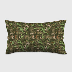 Подушка-антистресс Олени и дубовые листья - камуфляж, цвет: 3D-принт