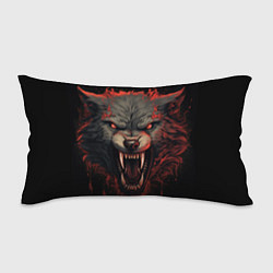 Подушка-антистресс Серый волк, цвет: 3D-принт