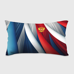 Подушка-антистресс Герб России абстракция, цвет: 3D-принт