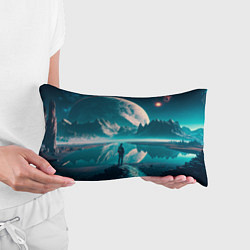 Подушка-антистресс Человек на неизвестной планете, цвет: 3D-принт — фото 2