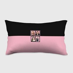 Подушка-антистресс Черно-розовые K-pop группа, цвет: 3D-принт