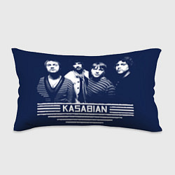 Подушка-антистресс Kasabian все участники группы, цвет: 3D-принт