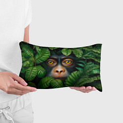 Подушка-антистресс Черная обезьянка, цвет: 3D-принт — фото 2
