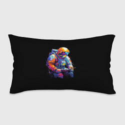 Подушка-антистресс Читающий космонавт, цвет: 3D-принт