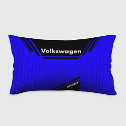 Подушка-антистресс Volkswagen sport blue, цвет: 3D-принт