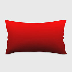 Подушка-антистресс Градиент красный тёмный, цвет: 3D-принт