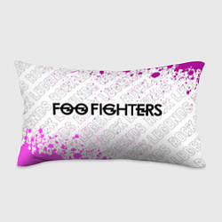 Подушка-антистресс Foo Fighters rock legends: надпись и символ, цвет: 3D-принт