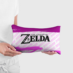 Подушка-антистресс Zelda pro gaming: надпись и символ, цвет: 3D-принт — фото 2