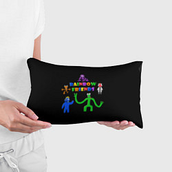 Подушка-антистресс Rainbow friends characters, цвет: 3D-принт — фото 2