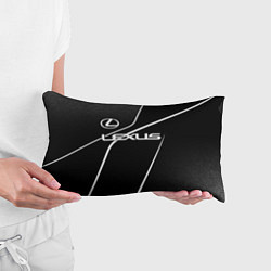 Подушка-антистресс Lexus - white line, цвет: 3D-принт — фото 2