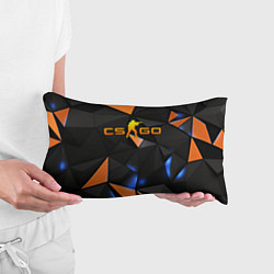 Подушка-антистресс CSGO orange style, цвет: 3D-принт — фото 2