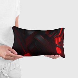 Подушка-антистресс Красная бесконечность, цвет: 3D-принт — фото 2