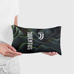 Подушка-антистресс Juventus dark green logo, цвет: 3D-принт — фото 2