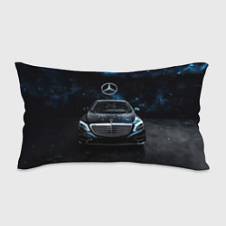 Подушка-антистресс Mercedes Benz space background, цвет: 3D-принт