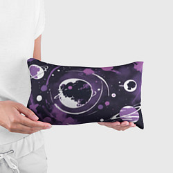 Подушка-антистресс Фиолетовый космос - нейросеть, цвет: 3D-принт — фото 2