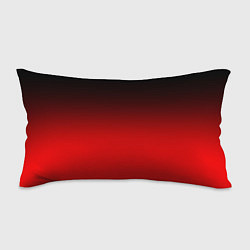 Подушка-антистресс Градиент: от черного до ярко-красного, цвет: 3D-принт
