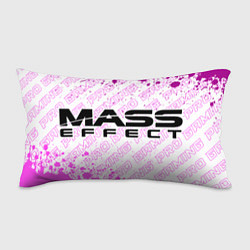 Подушка-антистресс Mass Effect pro gaming по-горизонтали, цвет: 3D-принт