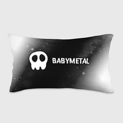 Подушка-антистресс Babymetal glitch на темном фоне по-горизонтали, цвет: 3D-принт