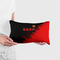 Подушка-антистресс СССР герб брызги красок, цвет: 3D-принт — фото 2
