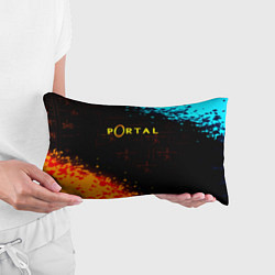 Подушка-антистресс Portal x Half life, цвет: 3D-принт — фото 2