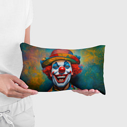 Подушка-антистресс Нейросеть - Хэллоуин безумный клоун, цвет: 3D-принт — фото 2