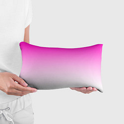 Подушка-антистресс Розово-белый градиент, цвет: 3D-принт — фото 2
