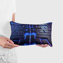 Подушка-антистресс Плиты абстракции, цвет: 3D-принт — фото 2