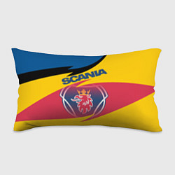 Подушка-антистресс Scania logo, цвет: 3D-принт