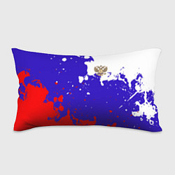 Подушка-антистресс Российский герб на триколоре, цвет: 3D-принт