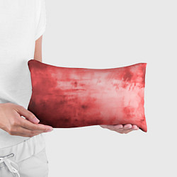 Подушка-антистресс Красный гранж, цвет: 3D-принт — фото 2