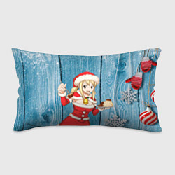 Подушка-антистресс Подарок от снегурочки, цвет: 3D-принт